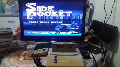 Sidepocket Side Pocket Sinuca Bilhar Caçapa Super Nintendo