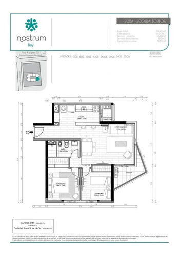 Imagen 28 de 29 de Apartamento Centro Venta 2 Dormitorios La Paz Y Julio Herrera Y Obes Ed. Nostrum Bay Con Terraza
