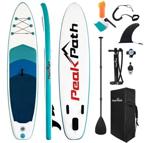 Peakpath Tabla Remo Inflable Pie 6 Grosor Accesorio Sup