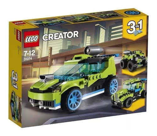 Lego Creator 31074 Coche Rally Reaccion Sobreruedasjuguetes