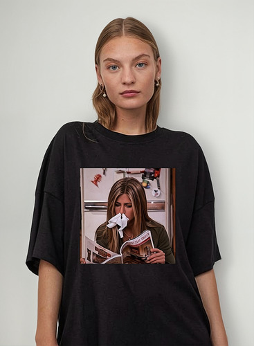 Remera Rachel Green Pañuelo Friends Personalizada Unisex