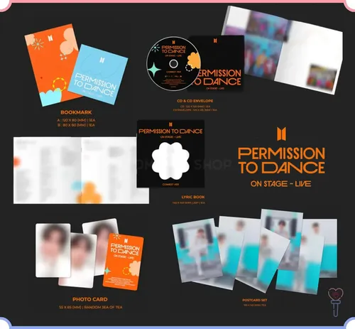 Bts - Album Permission To Dance On Stage Live Original | MercadoLivre