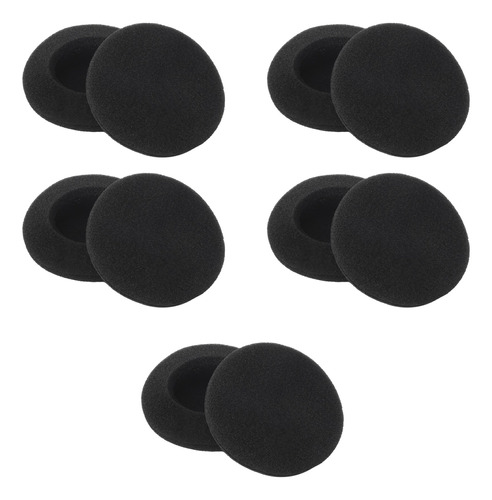 5 Pares De Almohadillas Negras De Repuesto Para Px100 Koss P