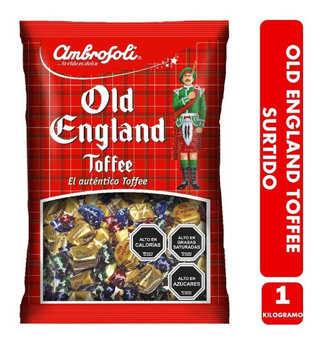 Caramelo Old England Toffee Surtido (bolsa De 1 Kilo)