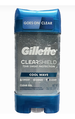 Desodorante Hombre Gel Gillette 107gr Importado Original Usa