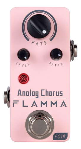 Pedal De Efectos Flamma 3 En 1 Chorus Pink