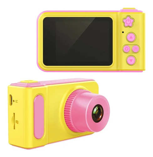 Cámara Digital Portátil Para Niños Niñas Cámara Fotográfica