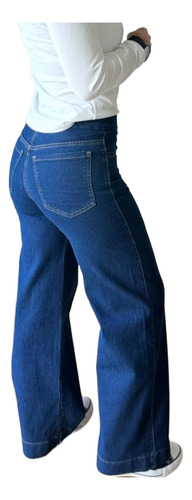 Jean Calza Oxford Jeggings Tiro Alto Elastizado Cinturaancha