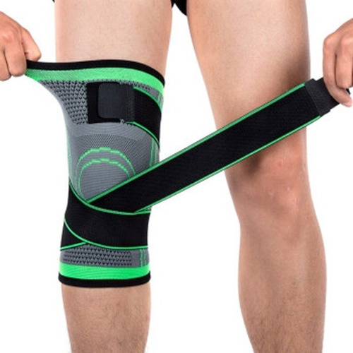 Rodillera De Compresión Elástica Gym Correr Gimnasio 45-50cm