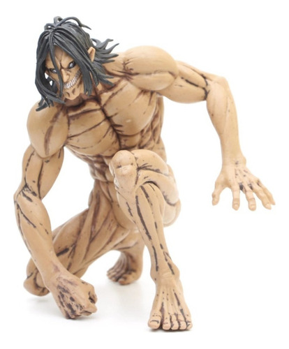 Anime Attack On Titan Eren Jaeger Acción Figura Modelo 15cm