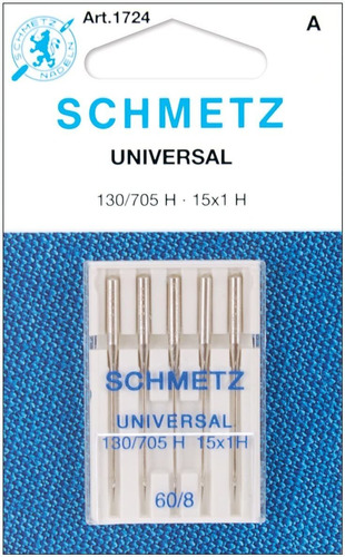 Schmetz Agujas de máquina Universal 60/8 pack de 5 