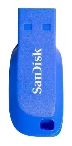 Pendrive Sandisk Cruzer Blade 32gb Electric Blue