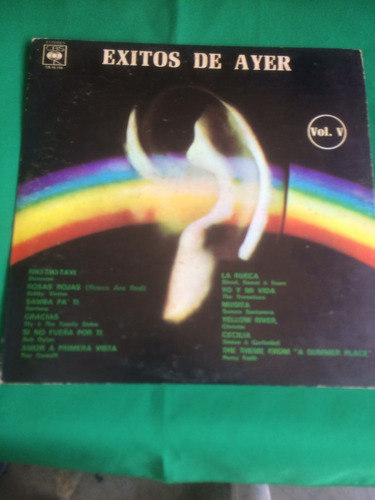 Disco Long Play Vinil - Exitos De Ayer - Vol V