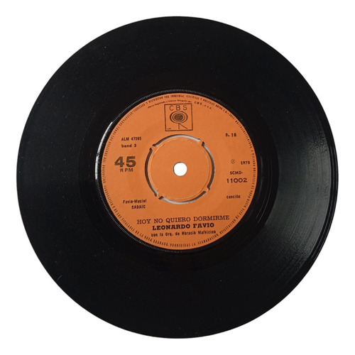 Vinilo Single De Leonardo Favio Biografía (119c (Usado)