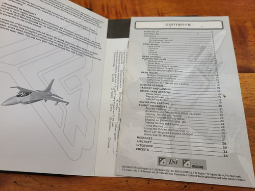 Ace Combat 04 Shattered Skies Ps2 (Reacondicionado)