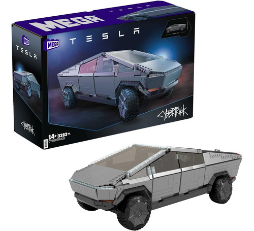 Mega Construx Tesla Cybertruck Descontinuado Por El Fabrican