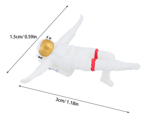 Figuras De Astronautas En Miniatura: Astronauta Con Temática