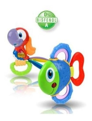 Nuby Juguete Mordedera Doble Superficies Pez