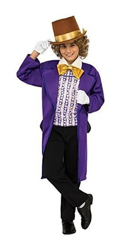 Disfraz De Niños Willy Wonka Y The Chocolate Factory Disfraz