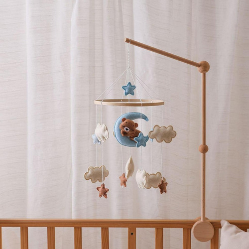 Cuna De Bebés Móvil Fieltro Decoración Colgante