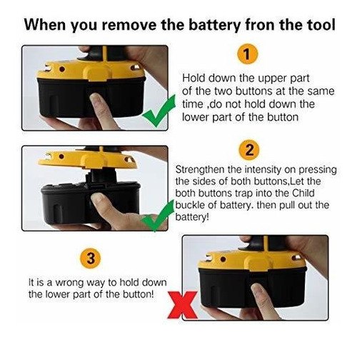 Bateria Repuesto Para Dewalt Xrp Dw