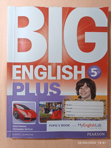 Libro De Inglés Big English 5 Plus Pupil's Book