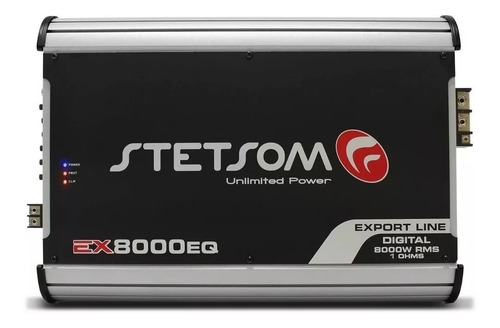 Modulo Amplificador Stetsom Ex8000eq 2 Ohm Dig 1 Canal Full