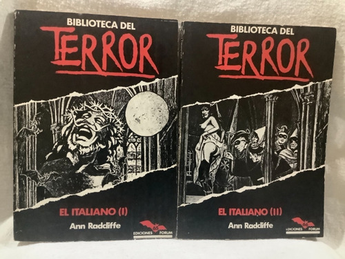 El Italiano Ann Radcliffe Biblioteca Del Terror Imb