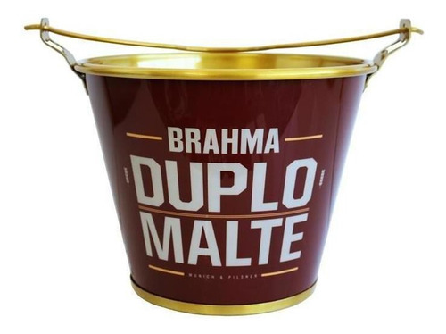 Balde De Gelo Brahma Duplo Malte 5l - Licenciado - Oficial