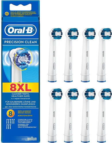 Repuesto Cabezal Cepillo Eléctrico Oral-b Precision Clean X8