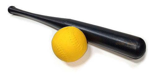 Imagen 1 de 4 de Pelota Softbol Pvc Softball + Bate Pvc Practicas Bat Juego