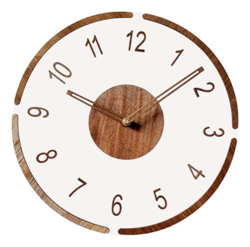 Reloj Colgante De Pared Fácil De Leer, 12 Números