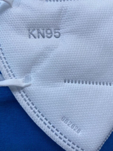 Imagem 8 de 10 de Kit 3 Máscaras Kn95 Proteção Cirúrgica 5 Camadas Gb2626-2006