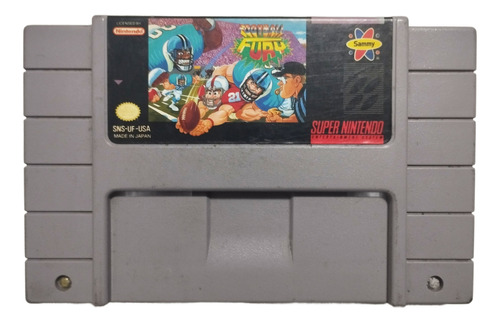 Football Fury Snes Super Nintendo Trqs