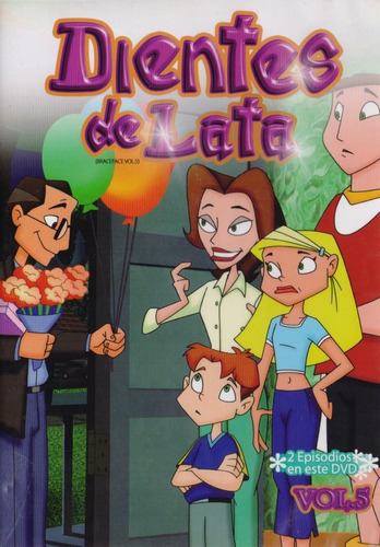 Dientes De Lata Braceface Volumen 5 Cinco Serie Infantil Dvd