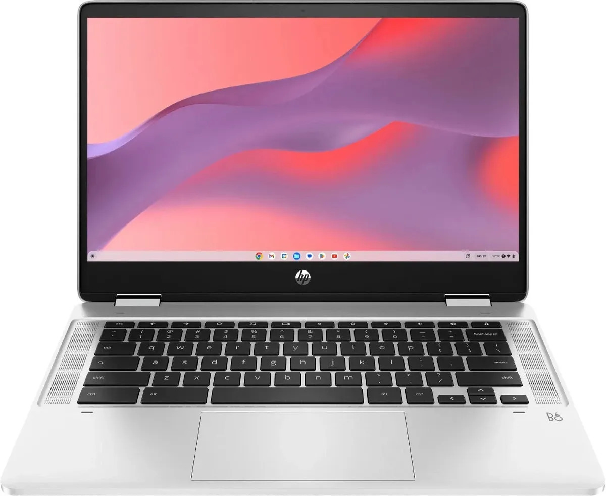 Chromebook HP 14 com Google Ai Intel Core i3-n305 8 GB de RAM 128 GB Touchplus Ufs X360 Fhd Meteor Silver 8cg4252dn6 9g3b8ua #aba