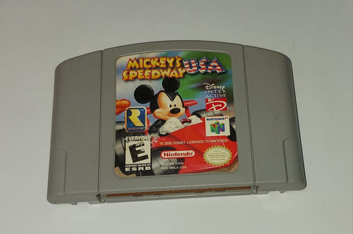 Mickey´s Speedway Usa Nintendo 64 Original No Repro/clon
