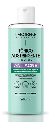 Kit 02 Tônico Adstringente Facial Antiacne Laborene 240ml