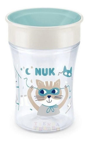 Vaso Nuk Magic Cup Evolution 250 Ml 360 Antigoteo Con Tapa