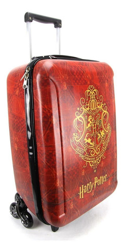 Imagem 1 de 6 de Malinha De Bordo Harry Potter Maxtoy 2815gm21 Marrom