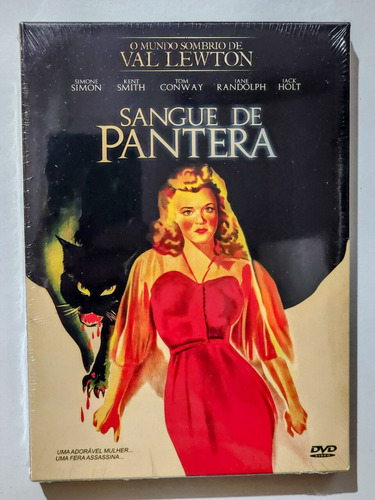 Dvd Sangue De Pantera 1942 C/luva Lacrado Original