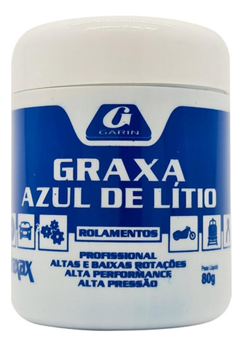 Graxa Azul Multiuso Rolam.pote 80g