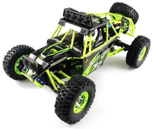 Crawler Bugy Control Remoto 1/12 Potente Motor Luces Led