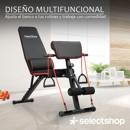 Banco De Pesas Ajustable Para Entrenamiento En Casa