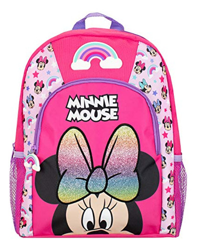 Mochila Minnie Mouse De Disney Para Niños, Rosa