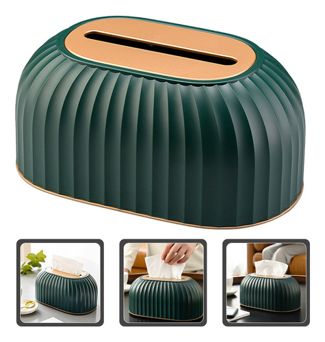Caja De Pañuelos Con Soporte Para Toallitas Húmedas