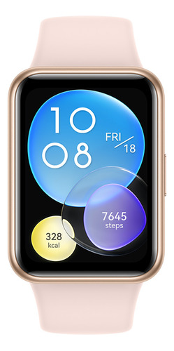 Huawei Watch Fit 2 Active 1.74" caixa de  polímero  sakura pink, pulseira  sakura pink