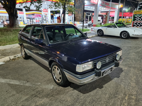 Gol Gti 1990 Azul Mônaco