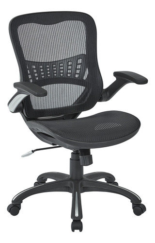 Office Star Silla Managers Con Asiento Y Respaldo De Malla,