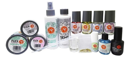 Kit Productos Basicos Uñas Acrilicas Mc Nails + Regalos